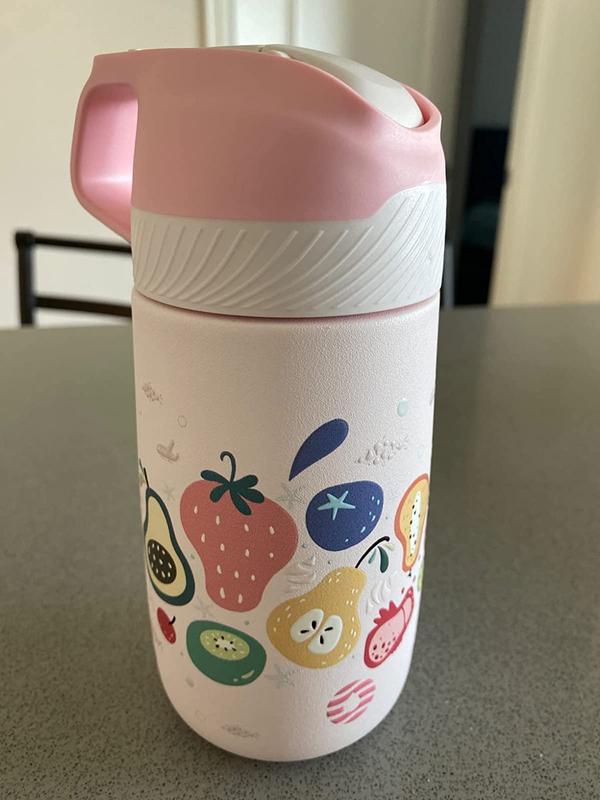 Kids Water Bottle,Vacuum Flacks,Thermos With Cute Pattern,Thermos Bottle photo review