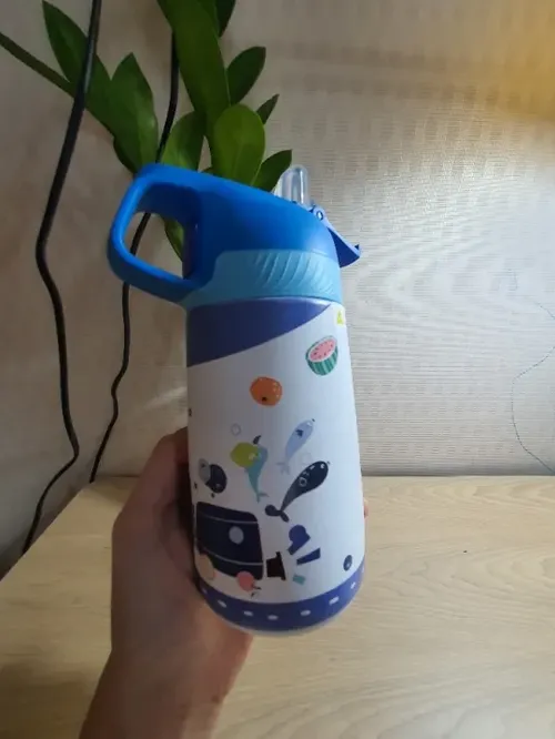 Kids Water Bottle,Vacuum Flacks,Thermos With Cute Pattern,Thermos Bottle photo review