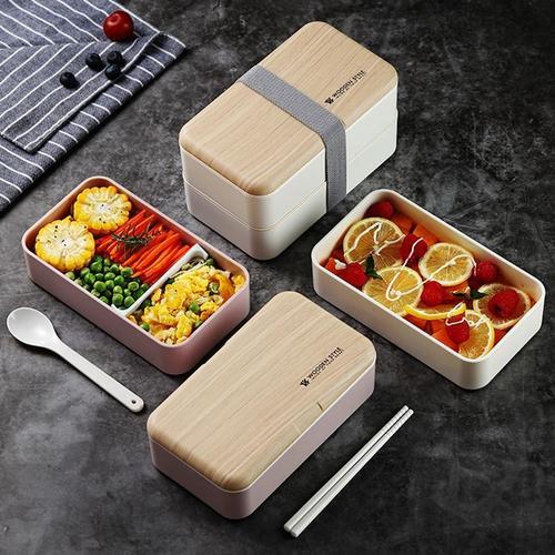 Large Capacity Stackable Bento Box for Healthy Lunches