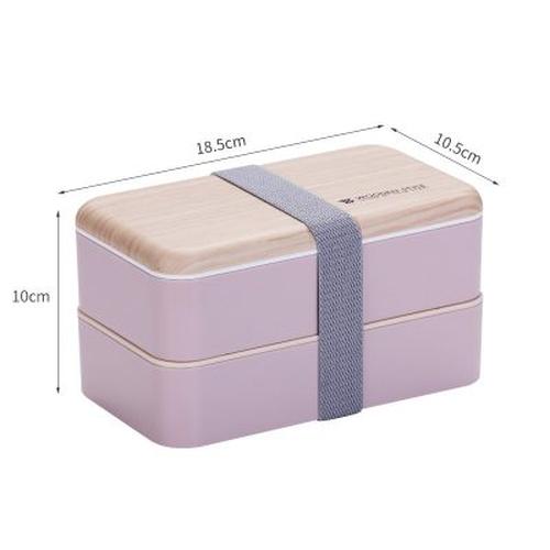 Large Capacity Stackable Bento Box for Healthy Lunches