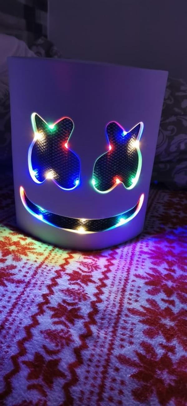 LED DJ Mask For Halloween Parties photo review