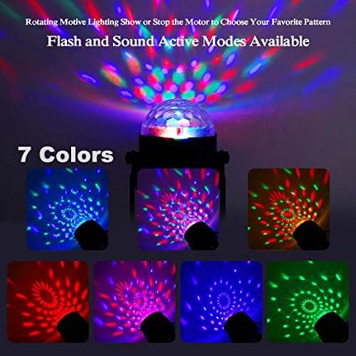 Led Party Stage Lighting Rgb Dj Strobe Light Projector Disco Ball Lamp