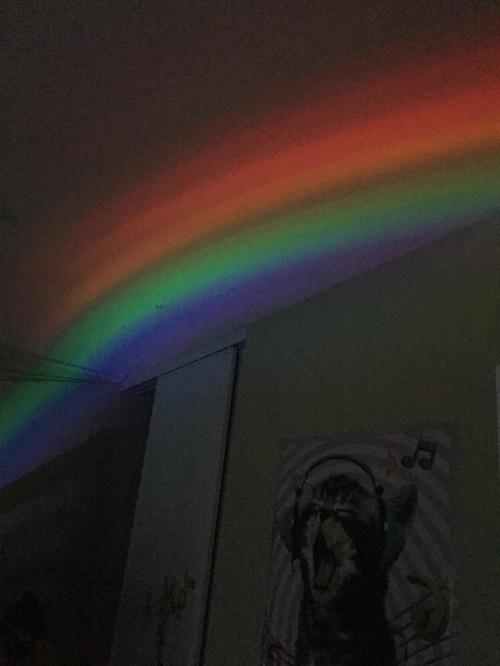 LED Rainbow Night Light Projector | Romantic Sky Lamp for Bedroom & Home Decor photo review