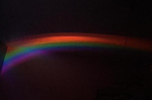 LED Rainbow Night Light Projector | Romantic Sky Lamp for Bedroom & Home Decor photo review