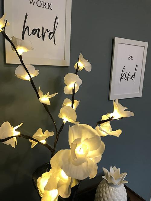 LED Willow Branch Lights for Home Decor photo review