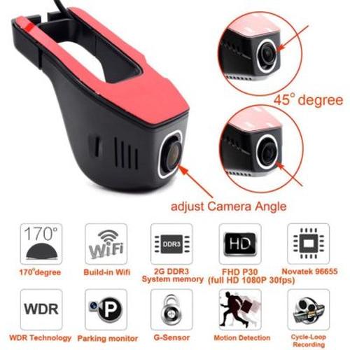 Lens Dash Cam, Car Security Camera Recording System