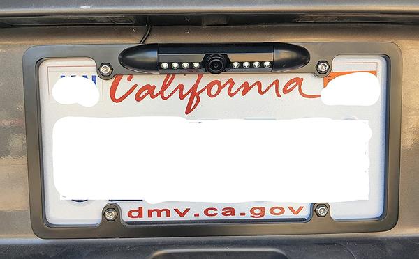 License Plate Rear View Camera 100% High-Quality Hd photo review