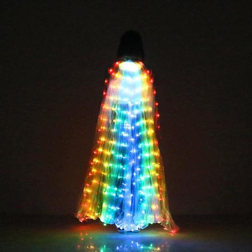 Light Up Colorful LED Butterfly Isis Wings for Dance Performance