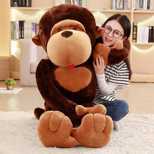 Lonely Giant Monkey Ape Soft Stuffed Plush Toy