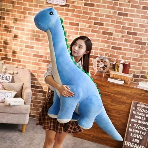 Long Neck Dino Pillow Plush 3D Stuffed Animal Brachiosaurus