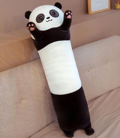 Long Panda Bear Soft Stuffed Plush Body Pillow Toy photo review