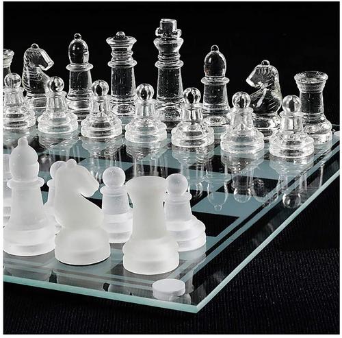 Luxury Glass Chess Board