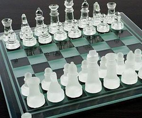 Luxury Glass Chess Board