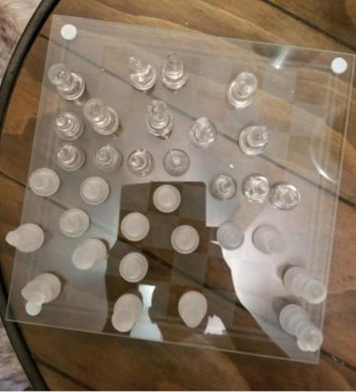 Luxury Glass Chess Board photo review