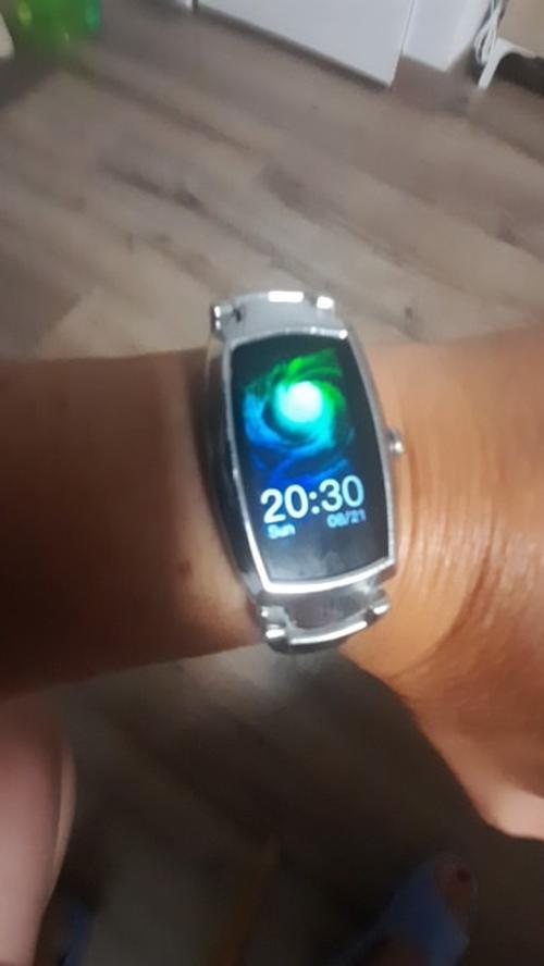 Luxury Smart Watch Silver Bracelet photo review