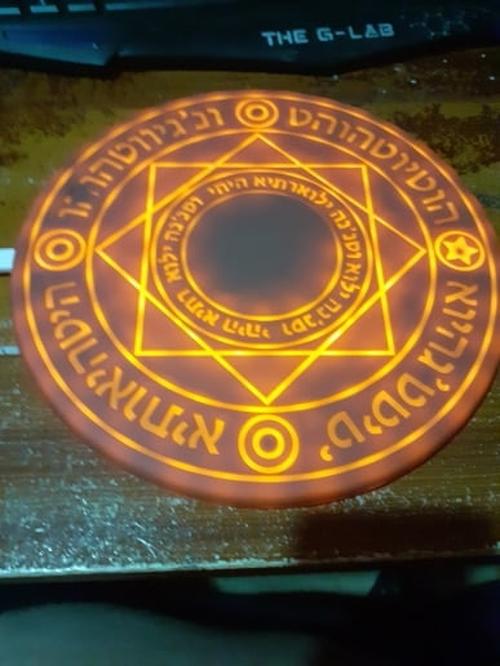 Magic Array Spell Circle Fast Charging Wireless Mobile Phone Charger photo review