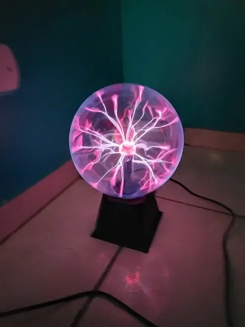 Magic Plasma Ball Lamp - Multi-Size Night Light for Kids, Christmas, Home Decor photo review