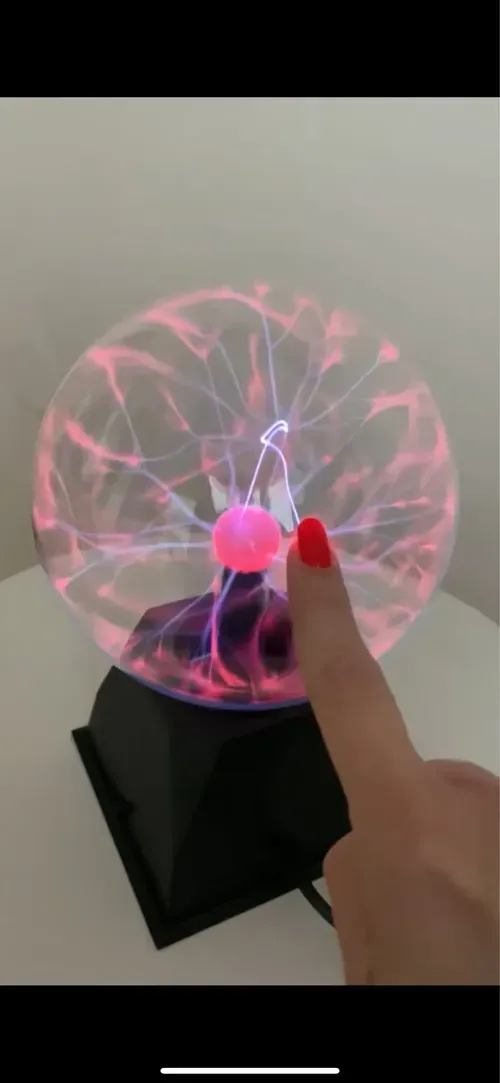 Magic Plasma Ball Lamp - Multi-Size Night Light for Kids, Christmas, Home Decor photo review