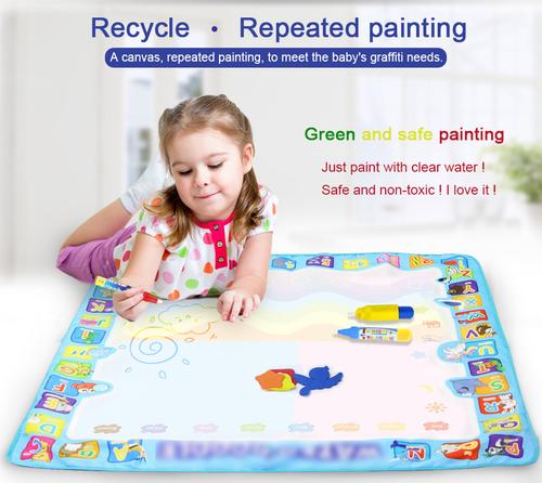 Magic Water Drawing Coloring Doodle Mat