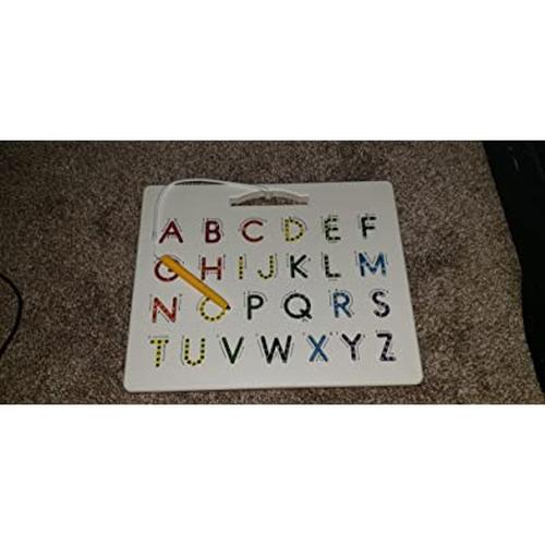 Magnetic Preschool Alphabet Board Letter Abc Board & Numbers Learning photo review