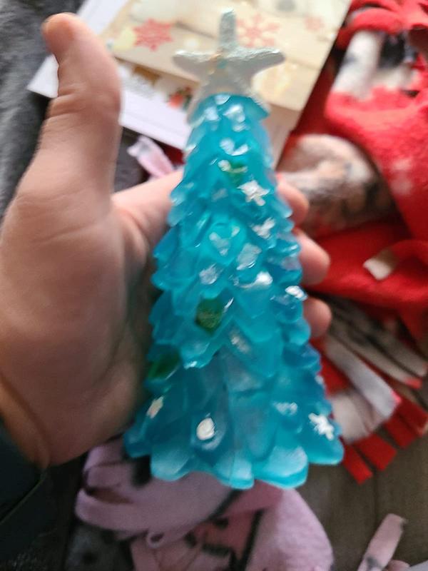 Marine Glass Christmas Tree, Creative Unique Christmas Decoration photo review