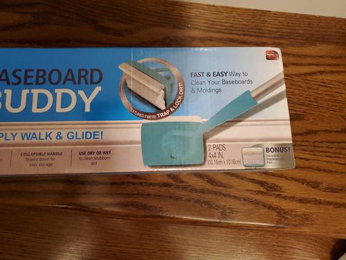 Microfiber Baseboard And Molding Cleaning Mop photo review