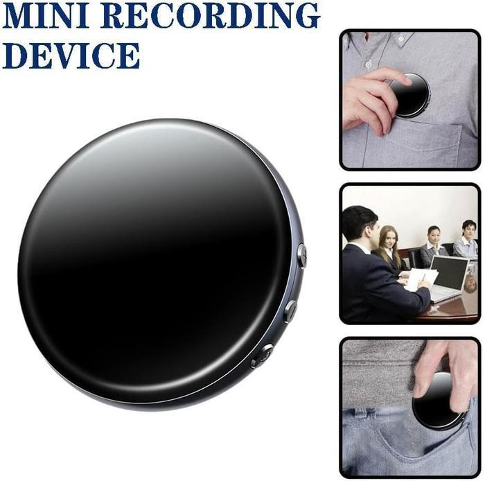 Mini Digital Voice Recorder, Magnetic Recorder Voice, Magnetic Voice Activated Recorder, USB-C Audio Recorder