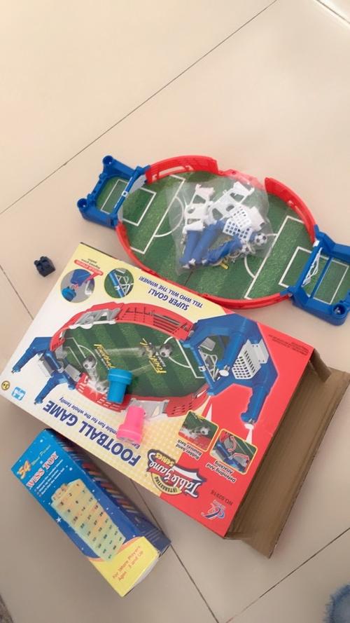 Mini Football Game Board for Kids and Adults - Tabletop Soccer Fun for All Ages photo review