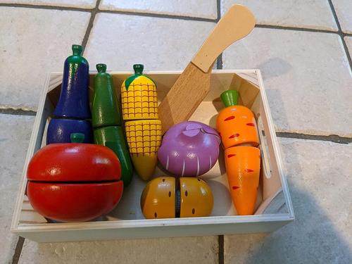 Miniature Kitchen Toys for Pretend Play with Vegetables photo review