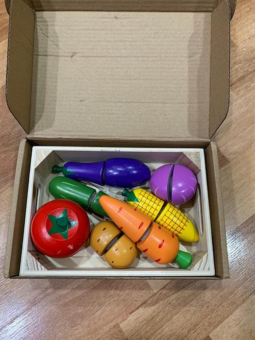 Miniature Kitchen Toys for Pretend Play with Vegetables photo review