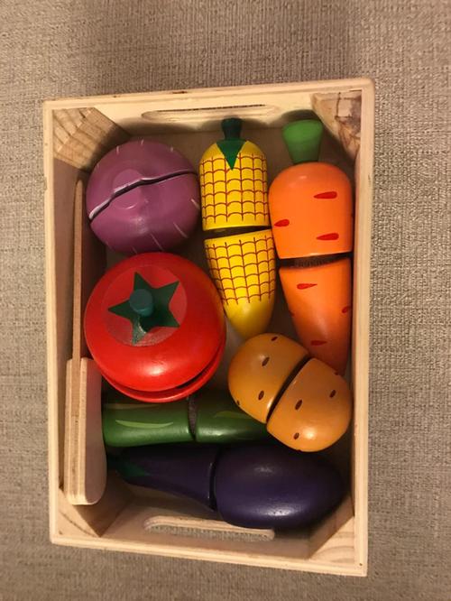 Miniature Kitchen Toys for Pretend Play with Vegetables photo review