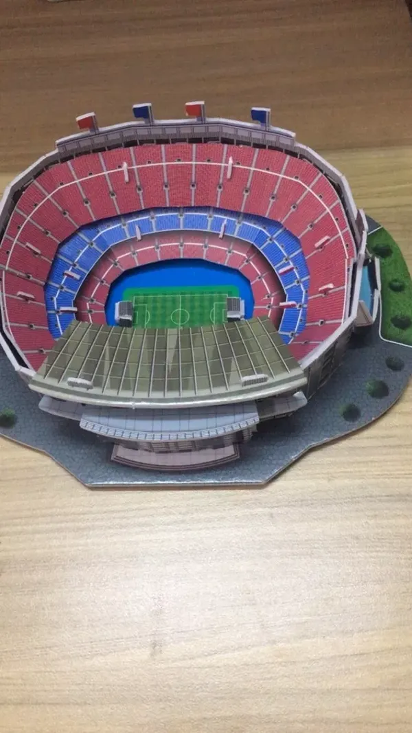 Model Of Stadium Assembly For Football Fans photo review