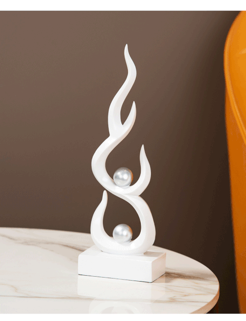 Modern Resin Abstract Sculptures for Home Decoration