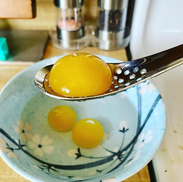 Molecular Caviar Spoon Egg Yolk Colander Kitchen Tools photo review