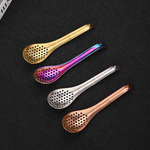 Molecular Caviar Spoon Egg Yolk Colander Kitchen Tools