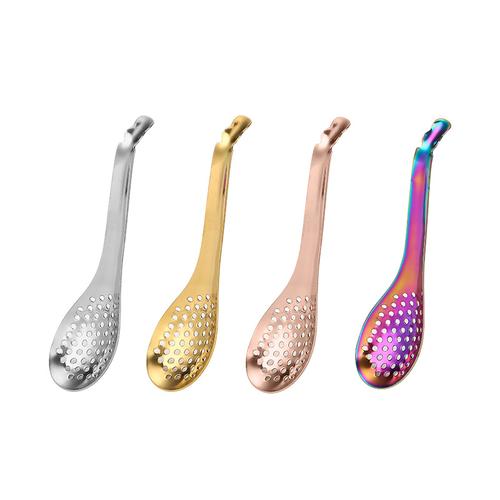 Molecular Caviar Spoon Egg Yolk Colander Kitchen Tools