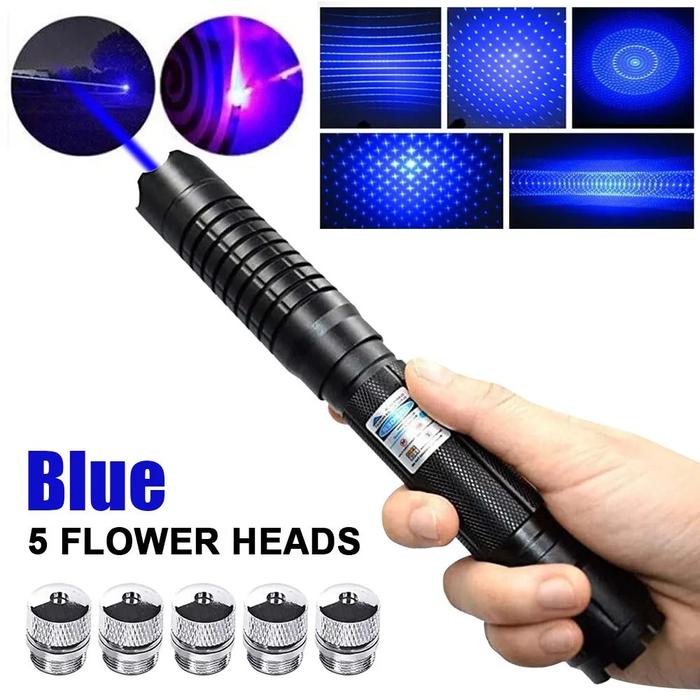 Most Powerful 100000M 450Nm High Power Blue Laser Pointer Flashlight Wicked Lazer Torch