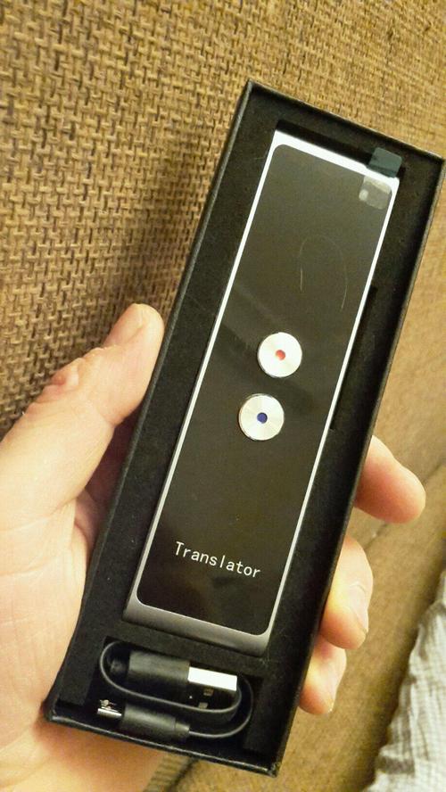 Multi-Language Portable Smart Voice Translator photo review