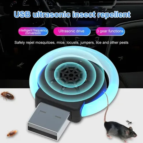 Multi-Purpose Ultrasonic Mosquito Repellent, Electronically Controlled, Eco-Friendly Indoor