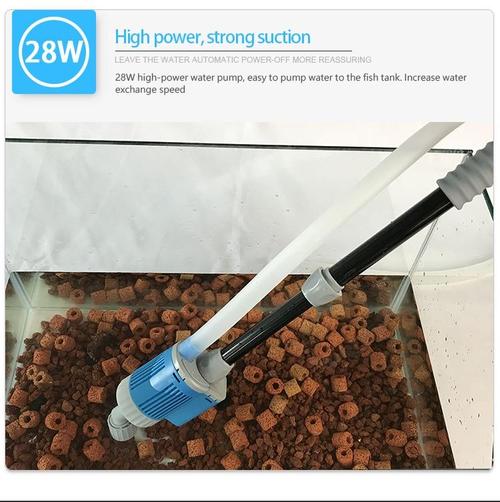 Multifunctional Aquarium Water Changer Sand Washer Cleaner Vacuum Pump