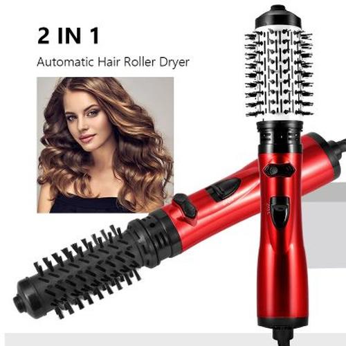 Multifunctional Hair Dryer Volumizer Curler Comb with Rotating Roller Brush