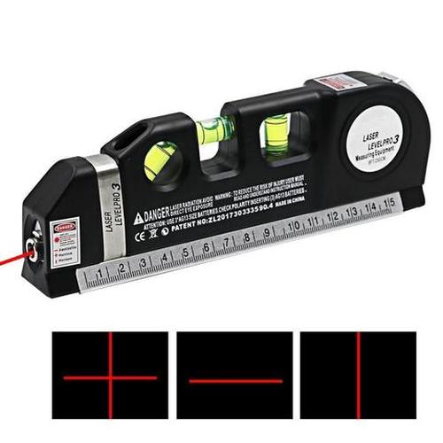 Multifunctional Laser Level Measuring Instrument Infrared Line Ruler