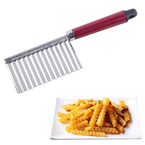 Multifunctional Stainless Steel Crinkle Cutter Knife for Vegetables