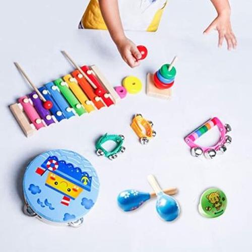 Musical Percussion Instrument Set For Toddlers (24Pcs)