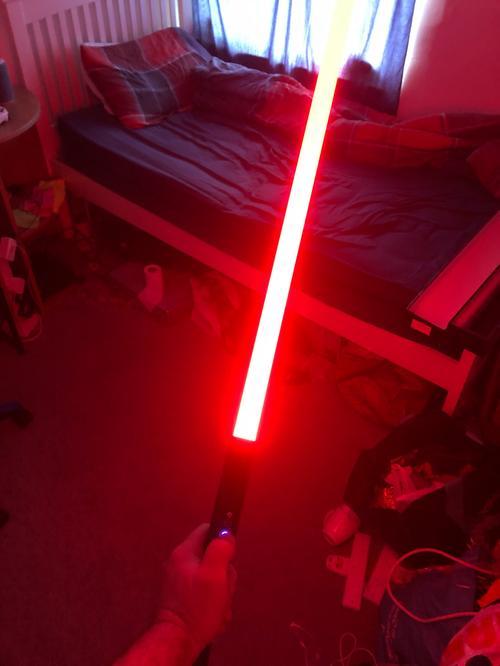 Neopixel Lightsaber photo review