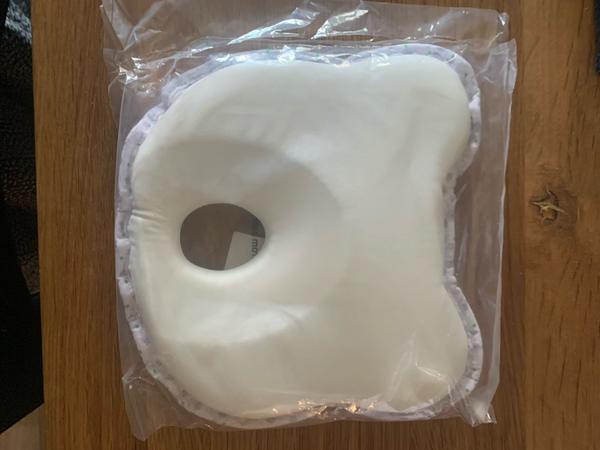 Newborn Infant Anti-Roll Pillow Flat Head Prevention photo review