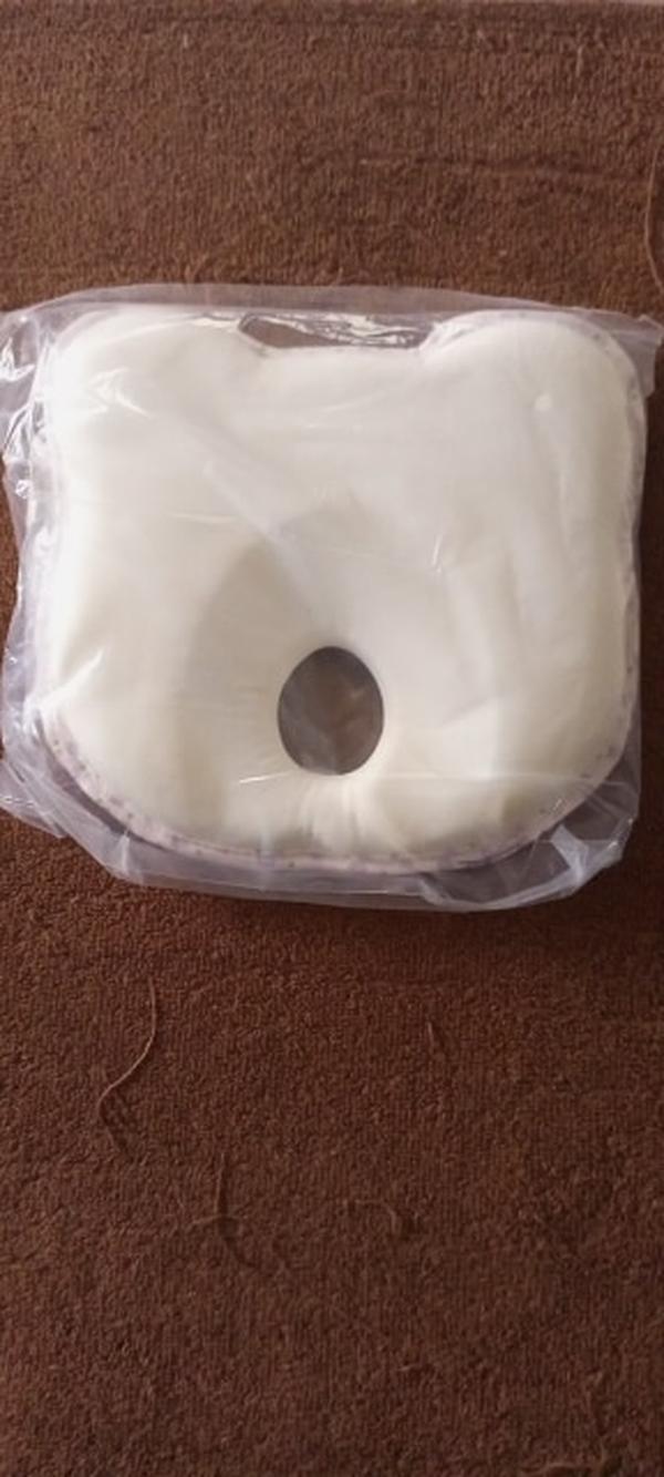 Newborn Infant Anti-Roll Pillow Flat Head Prevention photo review