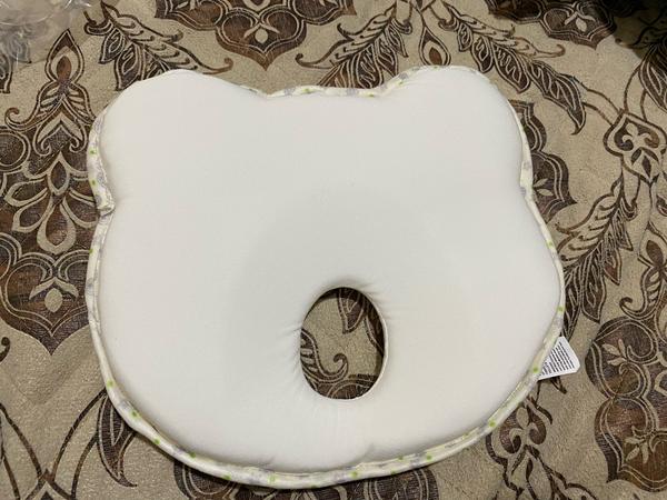 Newborn Infant Anti-Roll Pillow Flat Head Prevention photo review