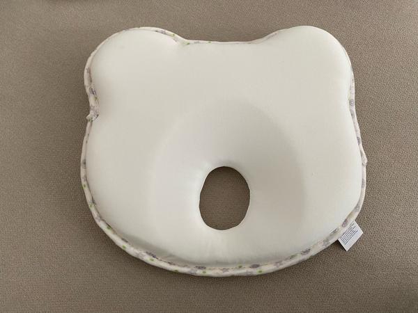 Newborn Infant Anti-Roll Pillow Flat Head Prevention photo review