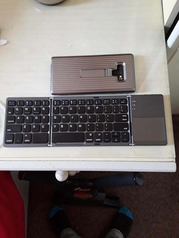 No.1 Foldable Bluetooth Travel Pocket Keyboard photo review